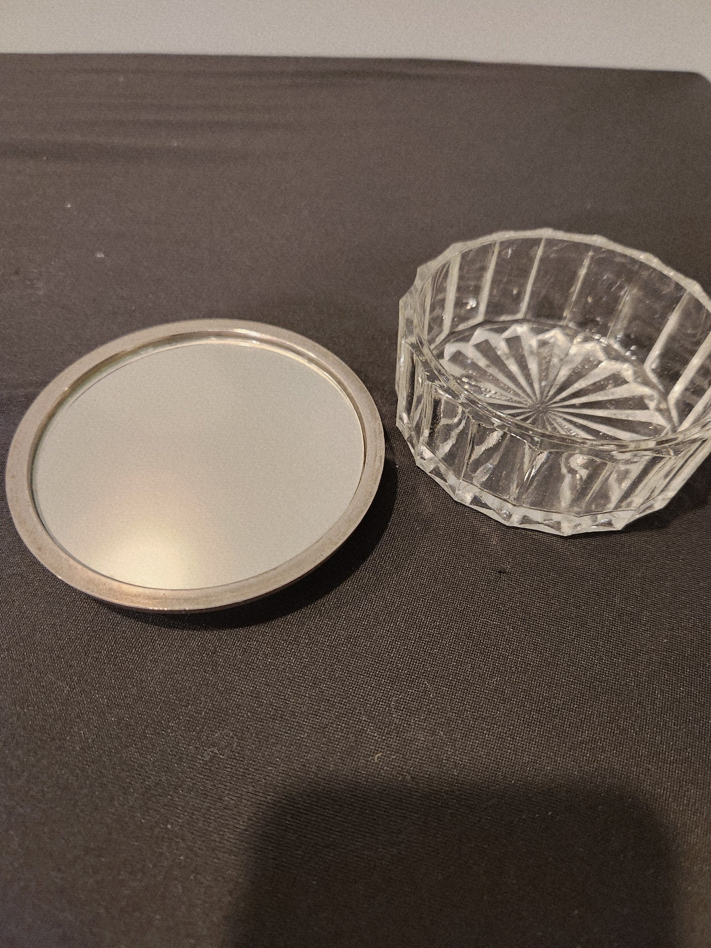 Sterling Silver Vanity Set
